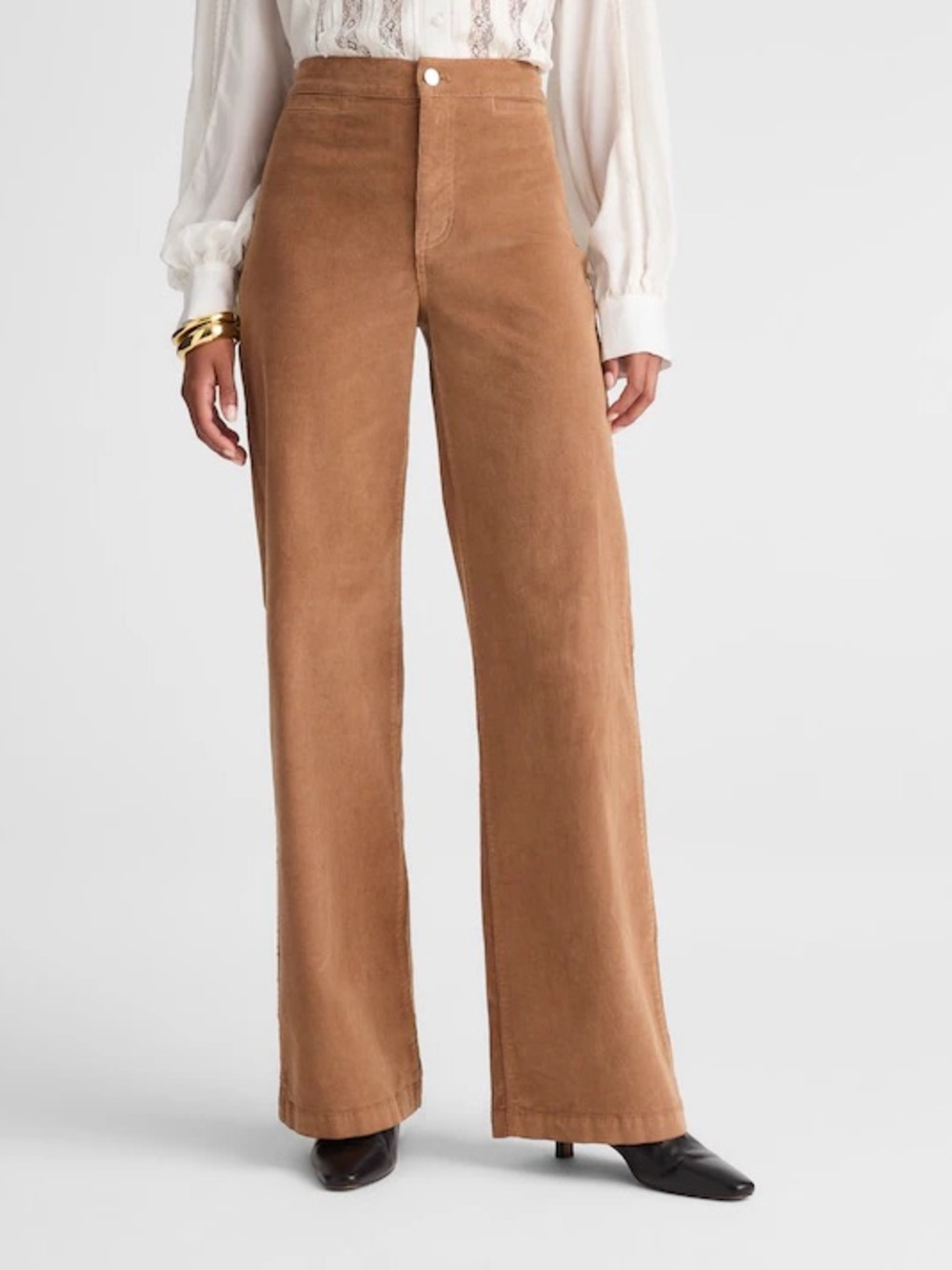 Madewell The Wide-Leg Pant in Corduroy